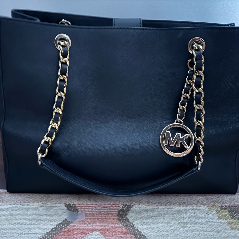 Michael Kors Black Tote Bag